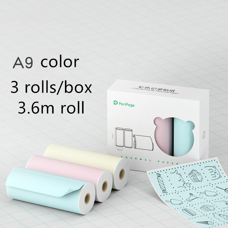 Lumiprint™ Adhesive Thermal Paper — Make Your Own Stickers Instantly | 3-Roll Pack