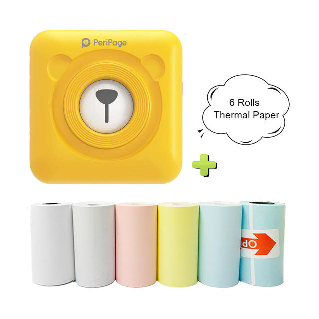 Lumiprint™ Adhesive Thermal Paper — Make Your Own Stickers Instantly | 3-Roll Pack