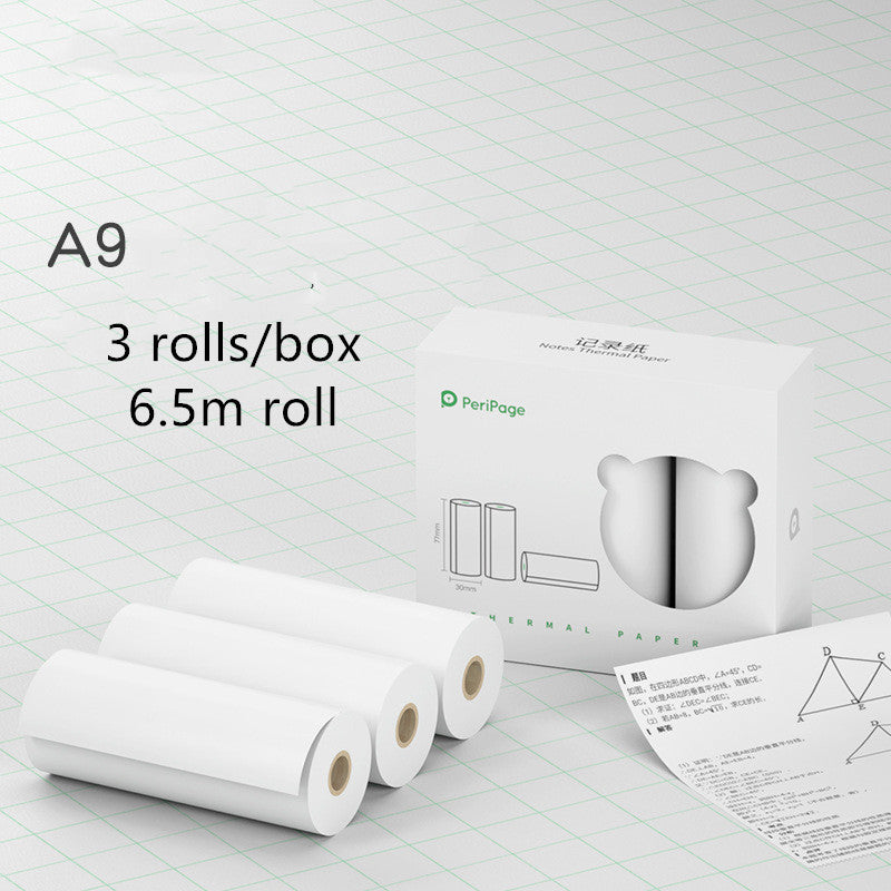 Lumiprint™ Adhesive Thermal Paper — Make Your Own Stickers Instantly | 3-Roll Pack