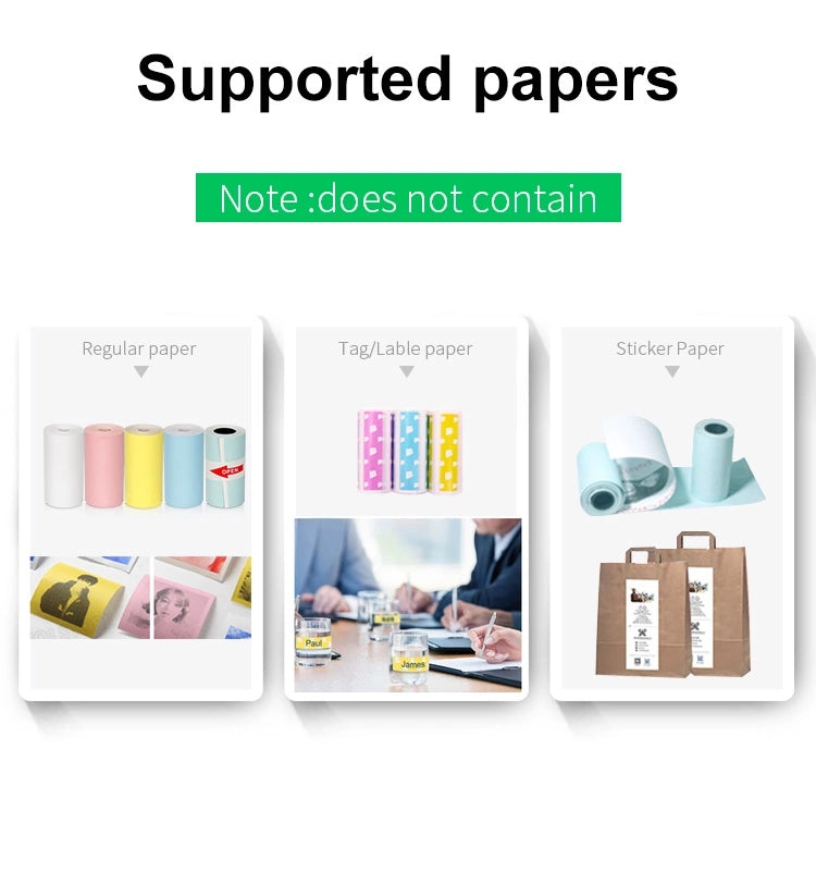 Lumiprint™ Adhesive Thermal Paper — Make Your Own Stickers Instantly | 3-Roll Pack
