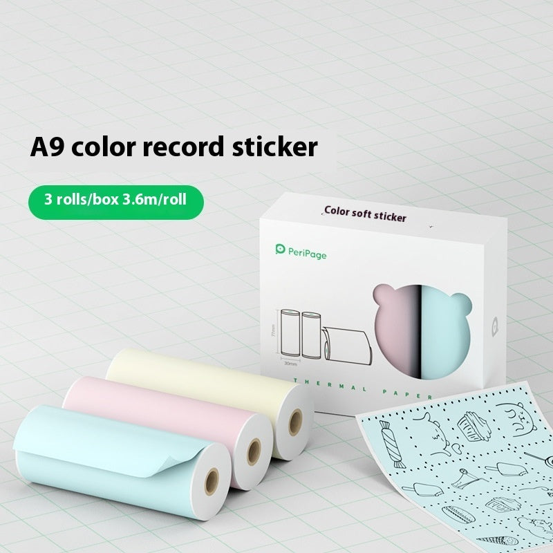 Lumiprint™ Adhesive Thermal Paper — Make Your Own Stickers Instantly | 3-Roll Pack